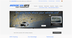 Desktop Screenshot of movinongps.com